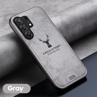 CD-Promo Case Compatible Tecno Camon 50 4G Softcase Deer Cloth Jeans Protect Camera