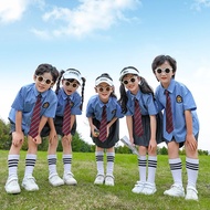 [British Style School Uniform] Children's Day Children's Costume Kindergarten Uniform Preppy Style P