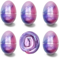 5 Pack Slime Eggs Stress Relief Toys Easter Eggs for Kids Boys Girls Easter Basket Stuffers Gifts Pa