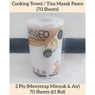 Cooking Towel/Paseo Roll Cooking Tissue (70 Sheets)