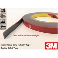 READY STOCK 3M  Tape Original Super Heavy Duty Industrial Double sided Tape For Industrial , Car Pla