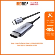 Type-c to HDMI UGREEN MM142 2K 60Hz 1.5M converter cable
