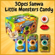30pcs Sanwa Little Monster Gummy Candy Eyes / Gula-Gula Mulut & Mata Raksasa (Halal)