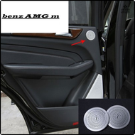Cefk สติกเกอร์ติดลำโพงประตูฝาครอบเครื่องเสียงรถแต่งรถ2ชิ้นสำหรับ Mercedes Benz GLE มล. W166 GLE Coup