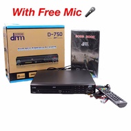 MP Megapro D-750 DoReMi Karaoke Player 20K Songs+ DVD + Songbook + Remote + Mic