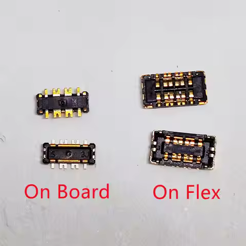5-10Pcs Inner FPC Battery Flex Clip Connector For Tecno Infinix Spark 3 Pro KB8 4 KC8 KC2 KC2j KB7 7