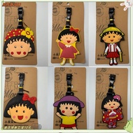 Now 24h Luggage Tag Tow Pass Boarding Cherry Maruko Book Charm Name Sign an