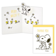 Snoopy 3D Handwritten Birthday Greeting Card Teachers Day Celebration Versatile Festive Wishes Card