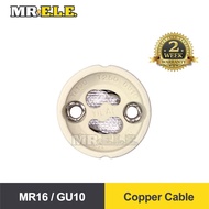 MR16/GU10 Halogen Bulb Holder (2 Pin Halogen Bulb Holder) (Copper Cable)