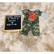 PRE LOVED GEORGE COMAUFLADGE ROMPER FOR BABY BOY