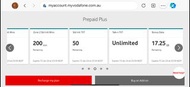 Australia Vodafone data and voice prepaid card 澳洲數據及語音sim卡