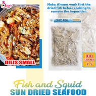 Dried Fish Dilis Small 500g / 1kg Dried Anchovies / Gourmet Dried Fish / Sun-Dried / White dilis