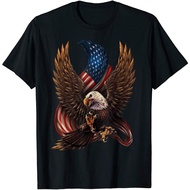 Patriotic American Design With Eagle And Flag T-Shirt