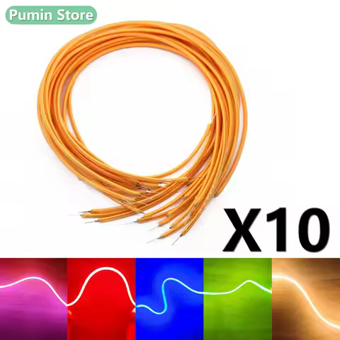 10pcs LED Flexible Filament DC3V Retro Edison Filament Bulb 38mm 60mm 80mm 130mm 145mm 185mm 260mm 3