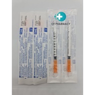 Nipro Insulin Syringe U100 With Needle 30G x 5/16"(0.3x8mm) 1ml 1pc