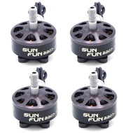 1 pcs SUN FUN 2207 1750KV 2450KV 2750KV CW Thread FPV Racing Brushless Motor For RC airplane Quadcop