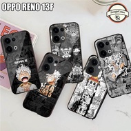 HP SENJACASE SOFTCASE GLASS TYPE 0PP0 RENO 13F NEWEST - Silicone - Glossy Case - Casing - - Latest -