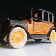 【老時光 OLD-TIME】早期二手歐美進口厚重鑄鐵玩具車擺飾