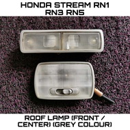 Honda Stream RN1 RN3 RN5 Grey Colour Front & Center Roof Lamp / Roof Light / Lampu Bumbung Depan & T