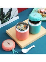 430ml Food Thermal Jar Insulated Soup Cup Containers Stainless Steel Lunch Box Thermo Keep Hot For S