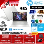 Laptop Murah Baru HP 15 Core I3 1115G4 Ram 20GB 512GB Ssd FHD