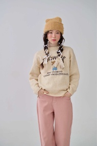 umore.made 🎁✨ Brownie sweater สเวตเตอร์ไหมพรมวูลผสม เนื้อดีมาก สัมผัสหนานุ่มอุ่น ❄️