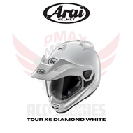 ARAI Tour-x5 Diamond White 100% Original Made In Japan Motorcycle Helmet Touring / Adventure