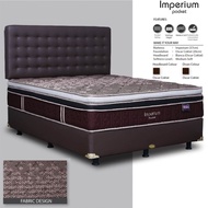 spring bed central imperium pocket plushtop pillowtop mattress only - divan hb bianca 140 x 200 cm