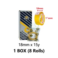 *1 BOX* Original Loytape Strong Cellulose Tape Selotape Salotape Cellophane 12mm 18mm 24mm Clear OPP
