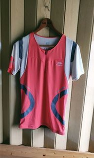 男-迪卡儂運動衫自行車衣T 恤#23旋轉生日慶