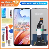 LCD Redmi 13C 4G/ 13C 5G/ 13R 5G/ poco C65 4G/ M6 5G Touch Screen Digital Component Replacement Fram