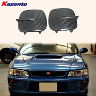 For Subaru Impreza GC8 GF Sedan WRX STI 1998-2000 Carbon Fog Light Cover Panel