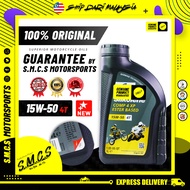 [𝟭𝟬𝟬% 𝗢𝗥𝗹] SIKOLENE 4T Comp 4 15W50 [NEW] SYNTHETIC XP 1L ESTER BASED Minyak Hitam Motor SIKOLENE