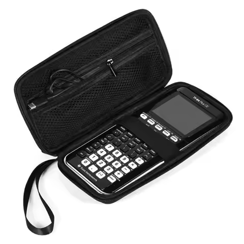 Case Bag for Graphing Calculator TI-83 PLUS/TI-84 PLUS Carrying Storage Travel Bag Protective Pouch