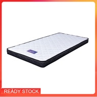 Harga Kilang 10 Years Warranty Fibre Star 100%Natural 7 inch Coconut Fibre Mattress Single Anti Dust Mites Sanitized