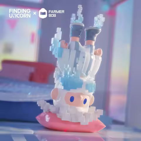 Finding Unicorn FARMER BOB Next Generation·Pixel Universe Series Blind Box 10th anniversary【Every We