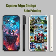 Casing For Samsung A03 A13 A23 A33 4G 5G A Minecraft Movie My World BOX08 Phone Case Square Edge