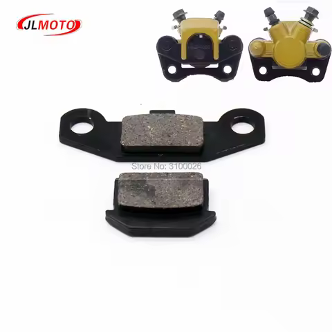 1set Brake Pads Fit For 50mm Left/Right Brake Caliper 50cc 70cc 110cc Kandi DIY Kids Quad ATV UTV Go