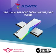 XPG Lancer RGB DDR5 6000 CL40 XMP/EXPO 2x16GB - ULTRA FAST DDR5 RAM