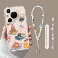 YOUSIDUN | Anti-Shock Full-Cover Lens Transparent Soft Case for Huawei Pura80 Pura70Pro P70Ultra P60