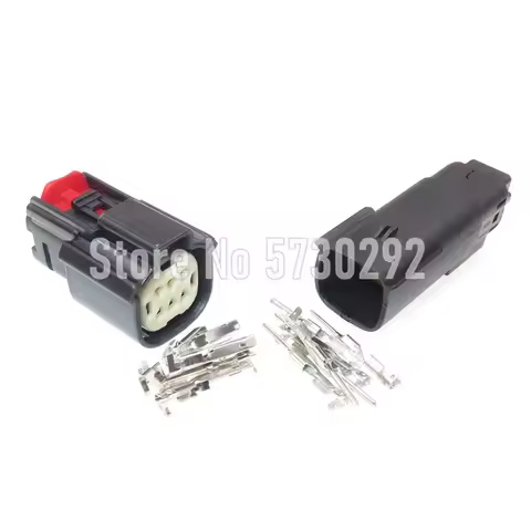 6P 33472-0601 33472-0606 33482-0601 Waterproof Car Connector Automobile Socket For Ford Mondeo