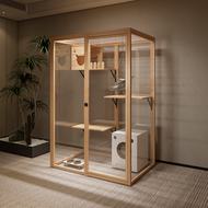 其他品牌 - 全景玻璃貓別墅丨家庭豪華超大貓屋丨家用豪華貓舍