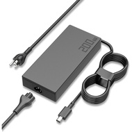 Pengecas 200W ADP-200JB K Serasi dengan Laptop ASUS, ROG Zephyrus G16 G14 GU605MY GU605CP GU605MI GA