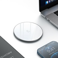 Baseus Fast Qi Wireless Charger For iPhone 12 iPhone 13 Pad Visible Element Wireless Charging Pad For Samsung S9 S10+ Note 9 10