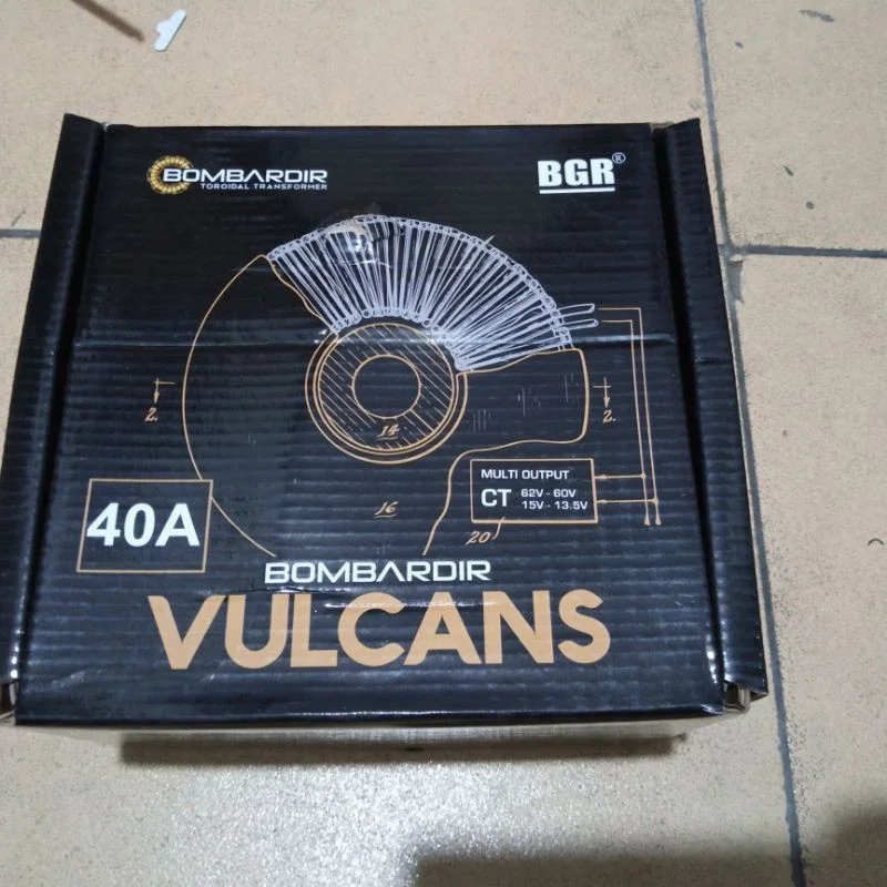 TRAFO DONAT 40A 62V CT VULCANS BOMBARDIR TRAVO TOROID TOROID VULCANS BOMBARDIR 40 AMPER CT 62 VOLT B