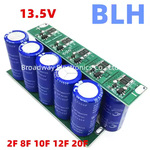 Electrolytic capacitor 13.5V 2F 8F 10F 12F 20F High Current Module Capacitor 2.7V 10F 40F 50F 60F 10