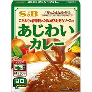 【Direct from Japan】S&B SB Foods Ajiwai Curry Sweet 170g x 6 pieces