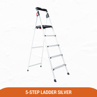 BOOMJOY Ladder Aluminium High Quality Ladder 3-Step / 4-Step / 5-Step Aluminium Gold &amp; Silver Ladder [Suitable For Lady]