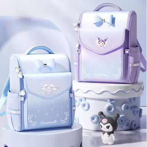 Sanrio Kawaii Kuromi Backpack Japanese Style Cartoon Series Large Capacity Waterproof Backpack Multi