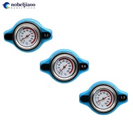 NOBELJIAOO 1Pc 0.9Bar 1.1Bar 1.3 Bar Thermost Radiator Cap Tank Cover Water Temperature Gauge Cover 